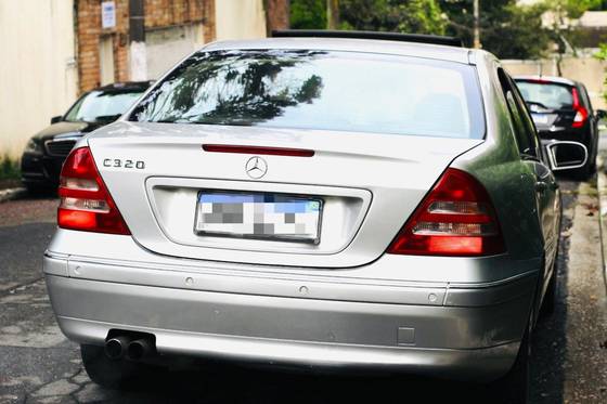 MERCEDES-BENZ C 320 3.2 ELEGANCE V6 GASOLINA 4P AUTOMÁTICO